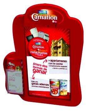 afiches 3D termoformados de plastico