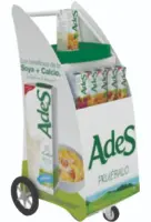 Carrito portátil para degustaciones y activaciones de marca
