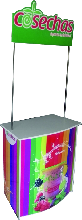 stands para degustación 